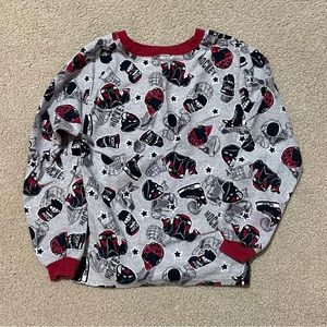 Boys fleece pajamas size 7/8M